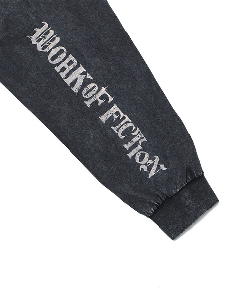 EXAMPLE（エグザンプル） tシャツ ”WORK OF FICTION” MAMA GNOME L/S