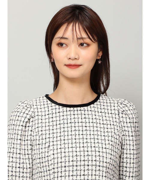 「MISCH MASCH」 7分袖ワンピース M アイボリー レディース_画像5