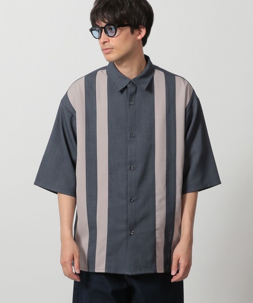 LAKOLE（ラコレ） シャツ 半袖 DRY切替シャツ半袖 / 289651 メンズ