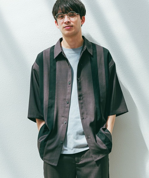 LAKOLE（ラコレ） シャツ DRY切替シャツ半袖 / 289651 メンズ