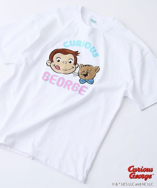 JEANS MATE（ジーンズメイト） tシャツ 「CURIOUS GEORGE/おさるの