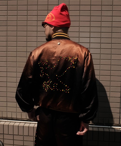 ブルゾン アウター NAM ナム / US NAM GEL STUDS JUMPER メンズ レディースの画像