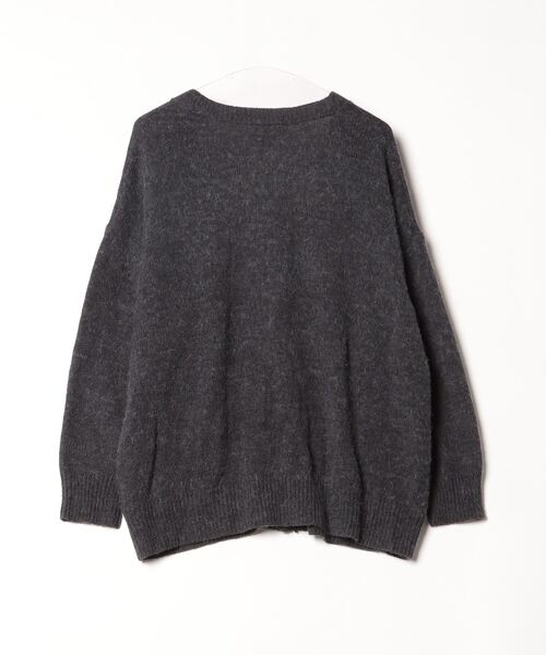 「SUPER HAKKA」 ニットカーディガン FREE チャコール レディース_画像2