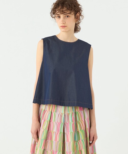 極美品 TOMORROWLAND collection コットンシルクブラウス TOMORROWLAND collection ブラウス シャツ コットンシルク