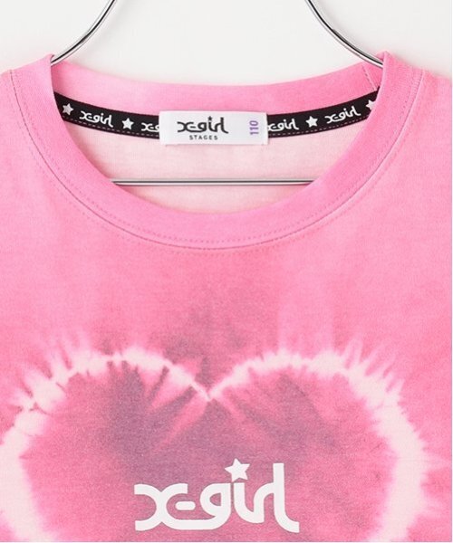 X-girl Stages（エックスガールステージス） tシャツ 「TBSドラマ