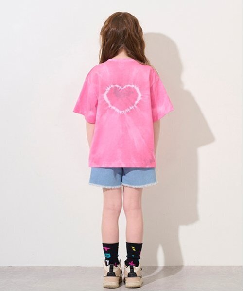 SADS タイダイ染めTシャツ skull pink ピンク 0_85af8fa645eeda29b731113c0e82