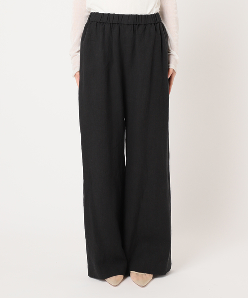 plage パンツ French LINEN EASY レディース : ZOZOTOWN Yahoo