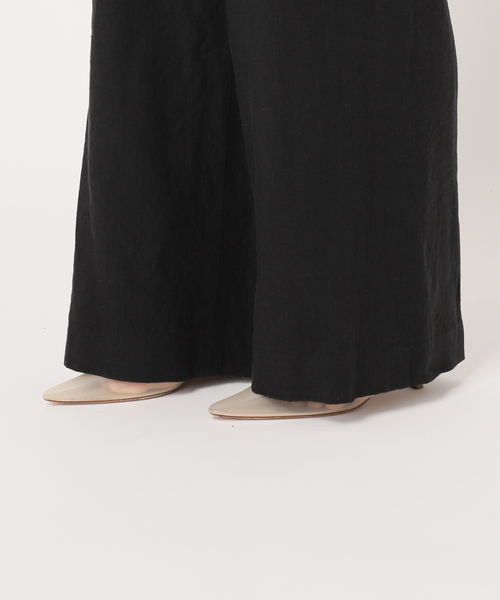 plage パンツ French LINEN EASY レディース : ZOZOTOWN Yahoo