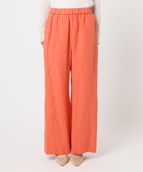 plage パンツ French LINEN EASY レディース : ZOZOTOWN Yahoo