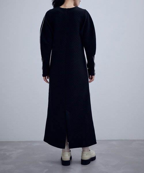 ADAM ET ROPE'（アダムエロペ） 長袖ワンピース FREE ブラック