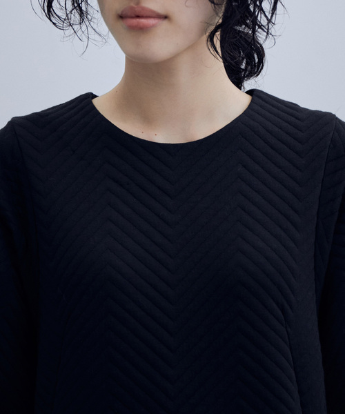 ADAM ET ROPE'（アダムエロペ） 長袖ワンピース FREE ブラック