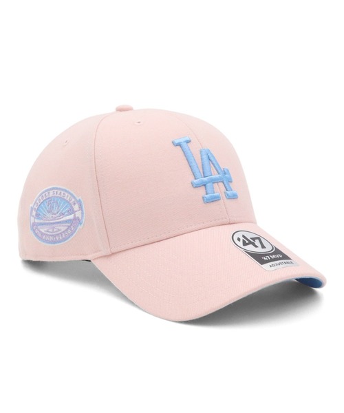 ピンク系 MLB Korea(エムエルビーコリア) キャップ(メンズ