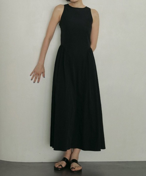 anuke（アンヌーク） ワンピース anuke Backopen Gather Onepiece