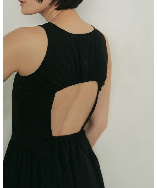 anuke（アンヌーク） ワンピース anuke Backopen Gather Onepiece