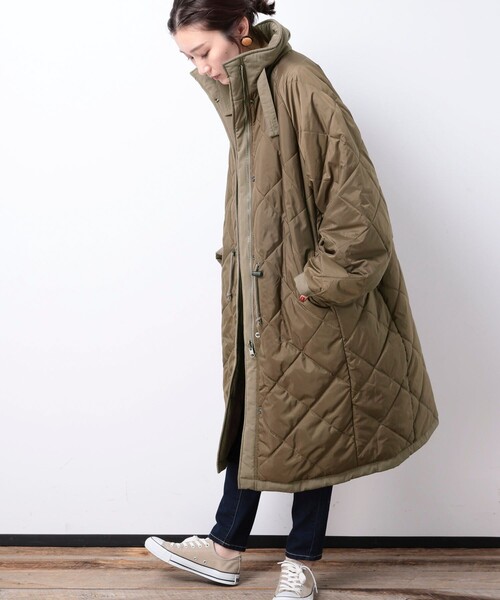 FREAK'S STORE（フリークスストア） コート フリ- カーキ レディース
