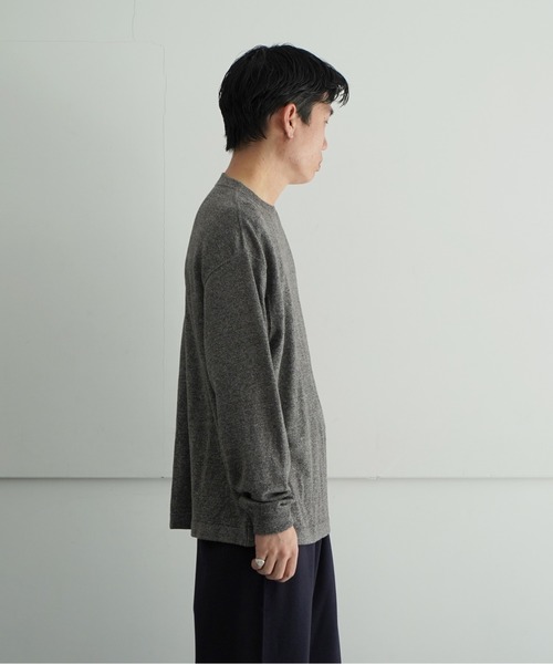 crepuscule（クレプスキュール） 長袖ニット 1 グレー メンズ