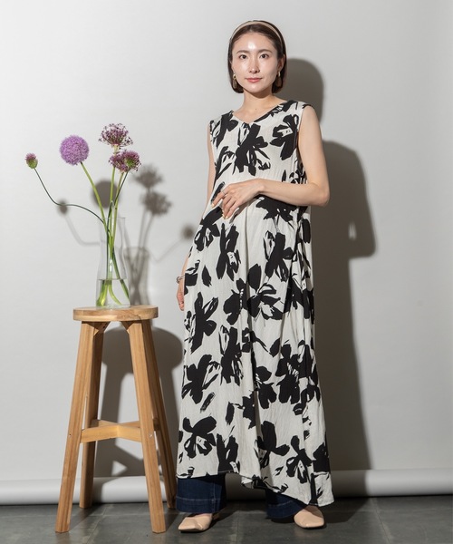リゾートフラワー♡ワンピ ワンピース リゾートフラワー マキシワンピース : ZOZOTOWN