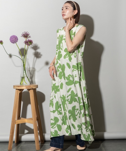 リゾートフラワー♡ワンピ ワンピース リゾートフラワー マキシワンピース : ZOZOTOWN