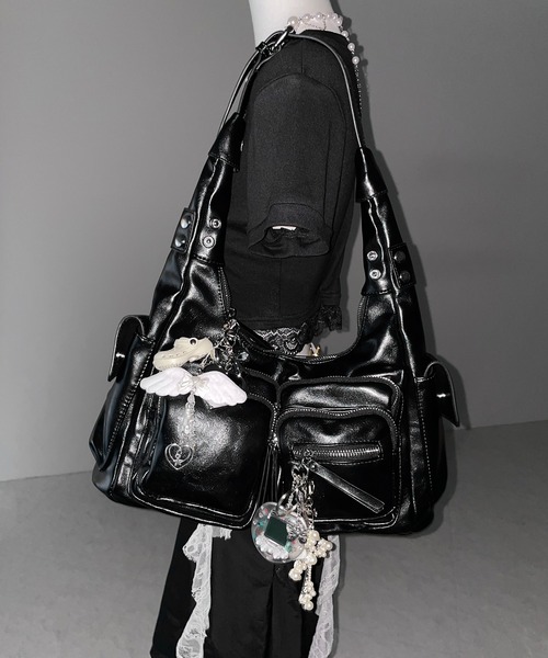 me+em select（ミームセレクト） ショルダーバッグ バッグ 「 2color