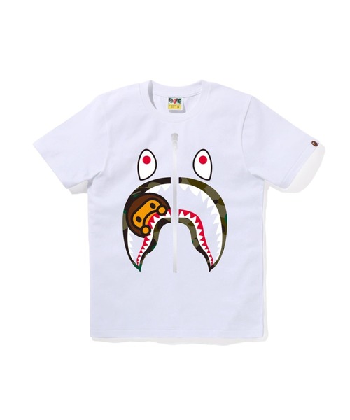 A BATHING APE（アベイシングエイプ） tシャツ 1ST CAMO MILO SHARK