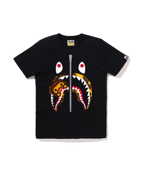A BATHING APE（アベイシングエイプ） tシャツ 1ST CAMO MILO SHARK