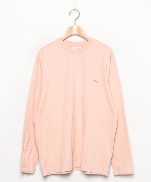 LACOSTE 「LACOSTE」 長袖Tシャツ L ピンク メンズ : ZOZOTOWN