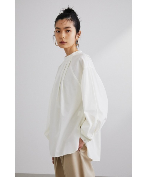 「STYLEMIXER」 長袖ブラウス FREE シルバー レディース
