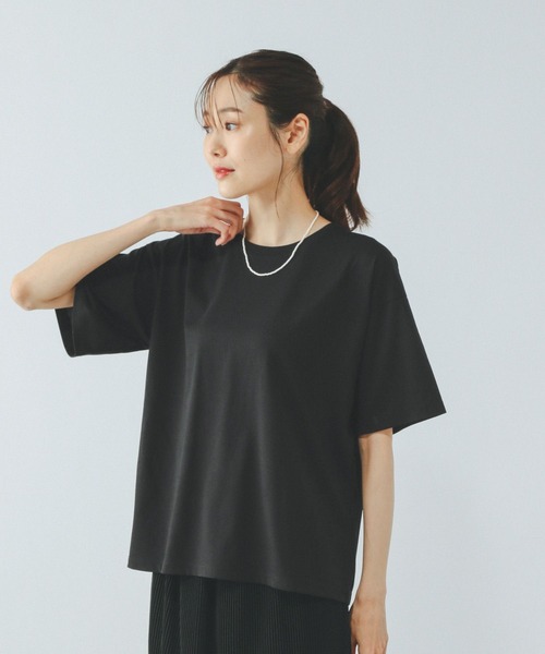 KHAITE 5379480W480200 関税送料込 GLOBAL WORK tシャツ Fffit エフィット/フローズンクルーネックT