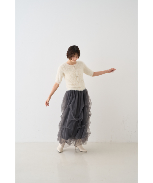 ROUGE VIF Sophie スカート 「一部店舗限定」チュールフォルムスカート
