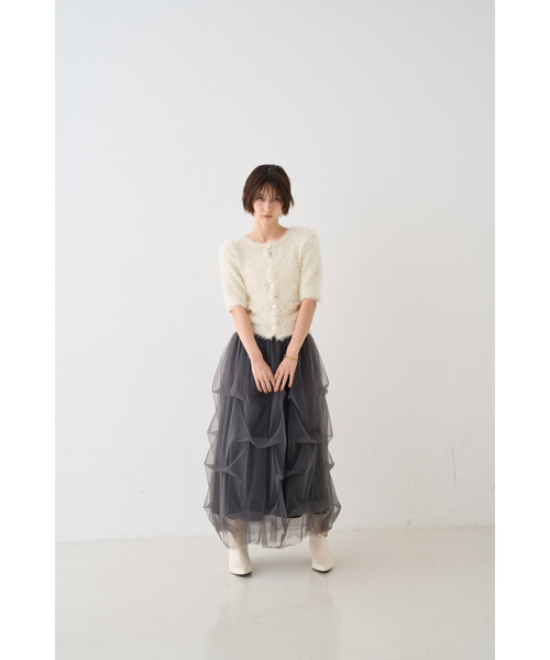 ROUGE VIF Sophie スカート 「一部店舗限定」チュールフォルムスカート