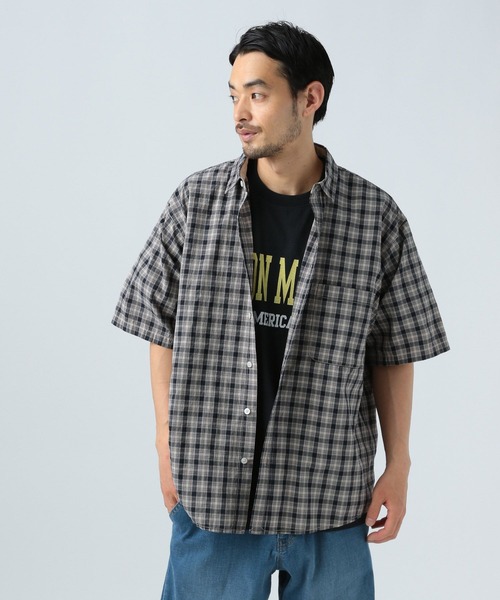 BAYFLOW（ベイフロー） シャツ 「トレンド柄」 アソートチェックシャツ