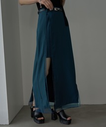 スカート 「NARROW STYLE/WEB・一部店舗限定」シアースリットナロースカート(HARE)｜ZOZOTOWN Yahoo!店