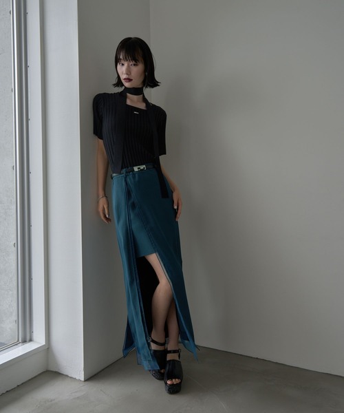 HARE スカート 「NARROW STYLE/WEB・一部店舗限定」シアー