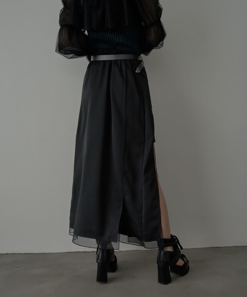 HARE スカート 「NARROW STYLE/WEB・一部店舗限定」シアー