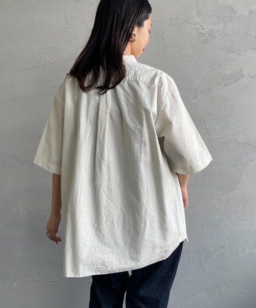 Danton 「DANTON」 半袖シャツ 38 アイボリー レディース