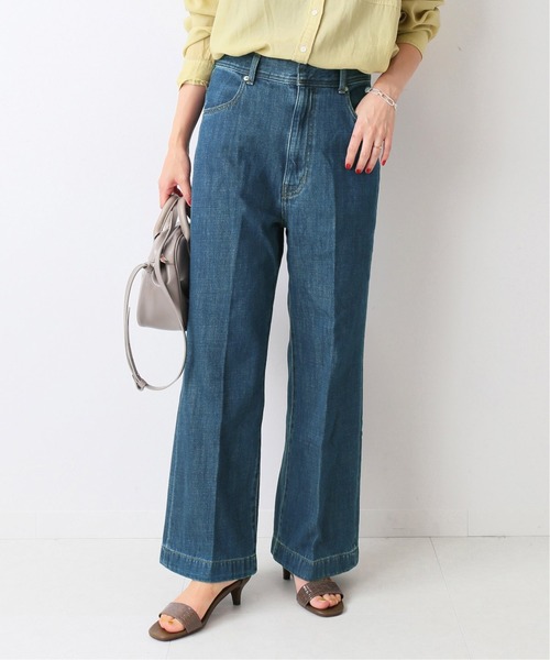 [JOURNAL STANDARD relume] обработка Denim брюки 36 голубой женский 