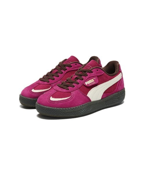 【美品】PUMA ボルドー パレルモ スニーカー PUMA（プーマ） スニーカー PALERMO PALOMO パレルモ パロモ RED GUM