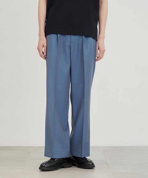 PUBLIC TOKYO ワンタックスラックスパンツ PUBLIC TOKYO ワンタック