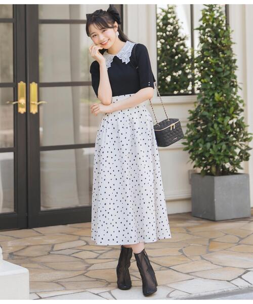 WILLSELECTION（ウィルセレクション） ロング スカート ダルメシアン