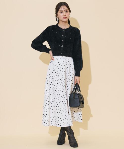 WILLSELECTION（ウィルセレクション） ロング スカート ダルメシアン