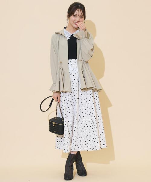 WILLSELECTION（ウィルセレクション） ロング スカート ダルメシアン