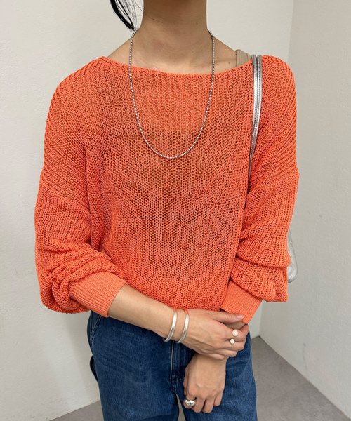 「SHENERY」 長袖ニット FREE ブラック レディース_画像8