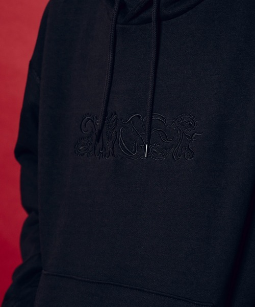 Subciety（サブサエティ） パーカー Abstracted paisley hoodie メンズ