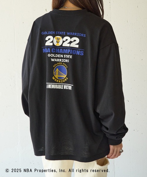レイカーズ チャンピオンズ エラ SS Tシャツ HWC NBA 新品未使用 NBA tシャツ 「NBA」NBA CHAMPIONS TEAM PRINT Long Sleeve Tee