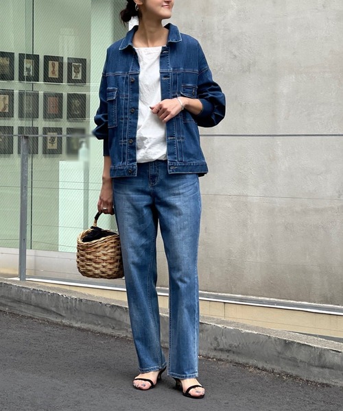 BEARDSLEY（ビアズリー） デニムジャケット - ブルー レディース