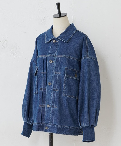 BEARDSLEY（ビアズリー） デニムジャケット - ブルー レディース