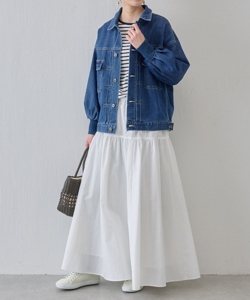 BEARDSLEY（ビアズリー） デニムジャケット - ブルー レディース