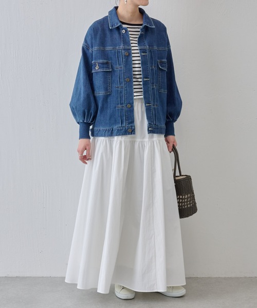 BEARDSLEY（ビアズリー） デニムジャケット - ブルー レディース