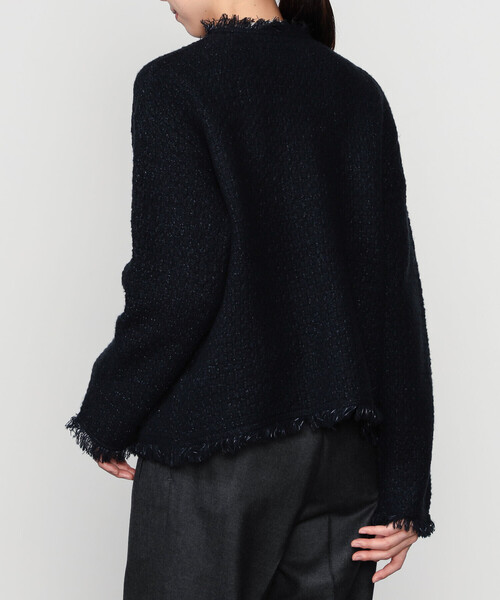 ADAWAS（アダワズ） カーディガン | 「別注」ツイードニット