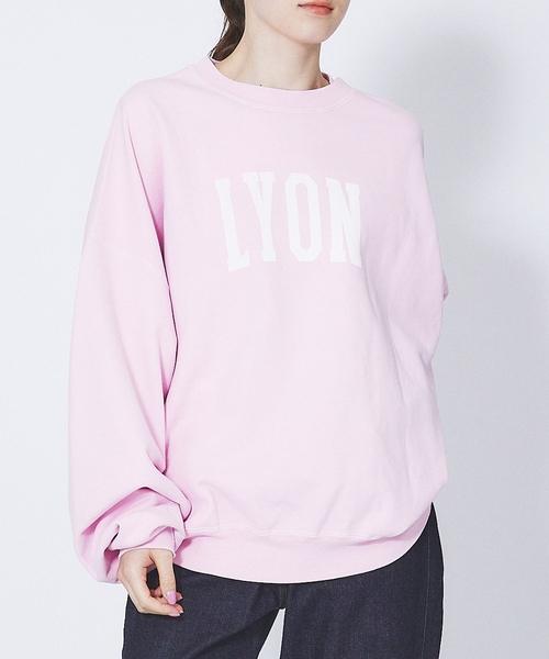 「REMI RELIEF」 スウェットカットソー フリー ベージュ レディース_画像4